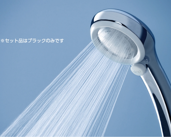 PS303-CTMA-CD 節水ストップシャワーセット(レイニーメタリック) | じ 
