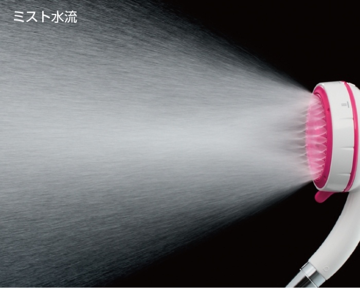 SANEI シャワーヘッド 美容・ホームエステ・ミストに 節水 エステシャワープロ フェイス ピンク PS3060-80XA-LP23 i8my1cf